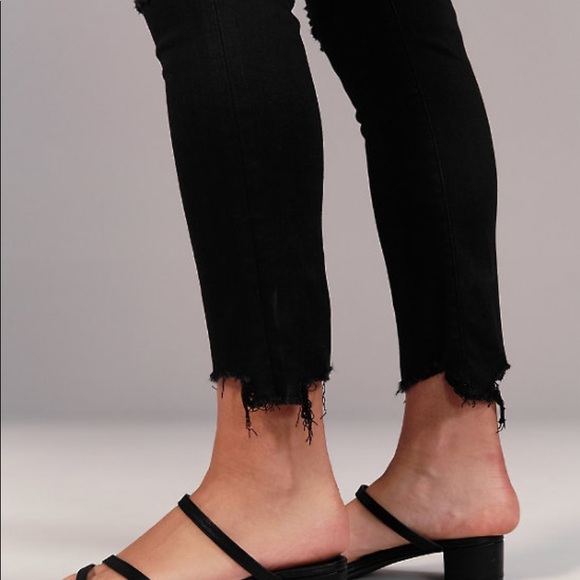 Abercrombie Simone High Rise Distressed Jean - Picture 14 of 16